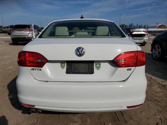 3VWD17AJ1EM410662 - 2014 VOLKSWAGEN JETTA SE WHITE photo 6