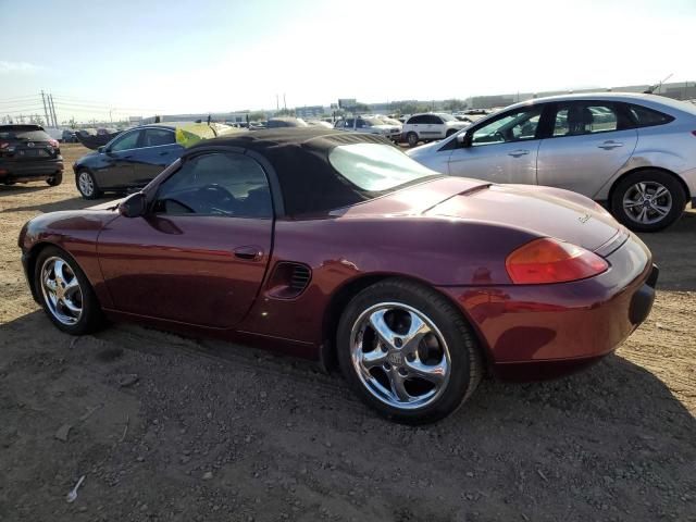 WP0CA2984YU621048 - 2000 PORSCHE BOXSTER MAROON photo 2