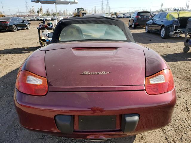 WP0CA2984YU621048 - 2000 PORSCHE BOXSTER MAROON photo 6