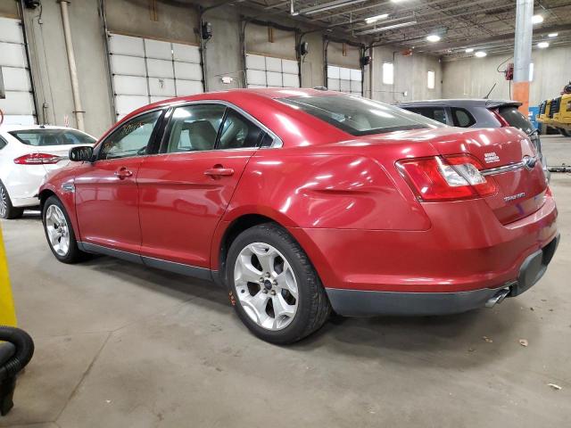 1FAHP2EW7AG113224 - 2010 FORD TAURUS SEL RED photo 2