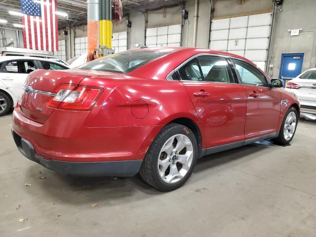 1FAHP2EW7AG113224 - 2010 FORD TAURUS SEL RED photo 3