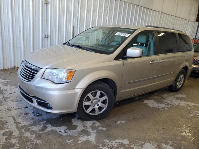 2C4RC1BG4DR556452 - 2013 CHRYSLER TOWN & COU TOURING GOLD photo 1