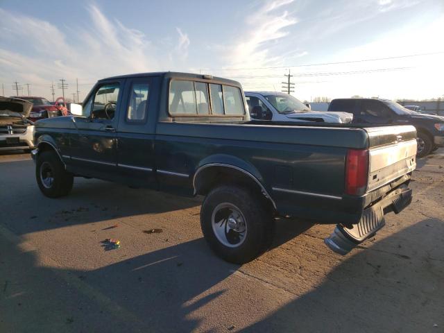 1FTEX14NXPKB45106 - 1993 FORD F150 GREEN photo 2