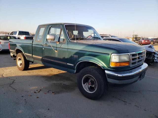 1FTEX14NXPKB45106 - 1993 FORD F150 GREEN photo 4