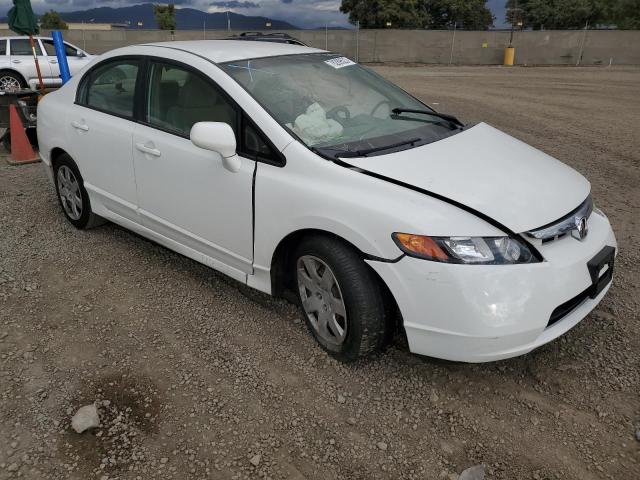 1HGFA16516L055176 - 2006 HONDA CIVIC LX WHITE photo 4