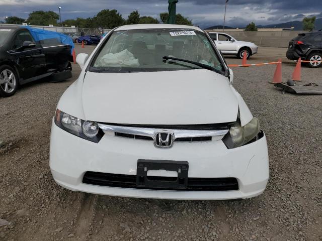 1HGFA16516L055176 - 2006 HONDA CIVIC LX WHITE photo 5