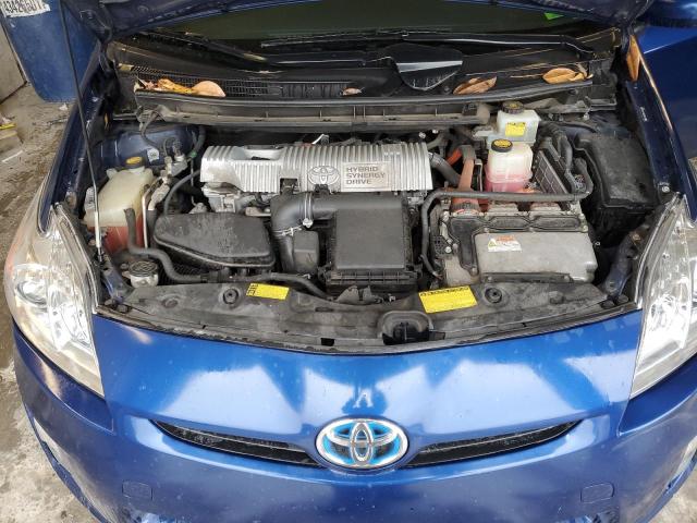 JTDKN3DU6A0101893 - 2010 TOYOTA PRIUS BLUE photo 11