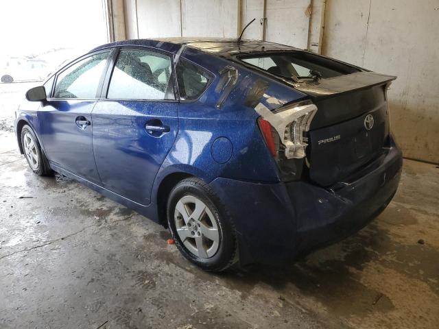 JTDKN3DU6A0101893 - 2010 TOYOTA PRIUS BLUE photo 2