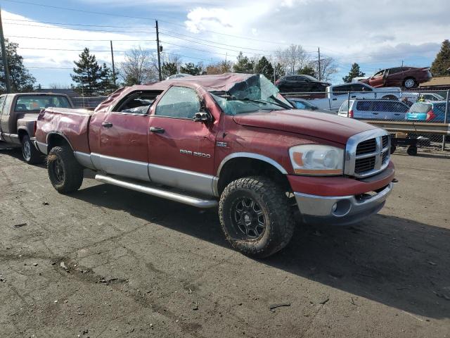 3D7KS29DX6G182806 - 2006 DODGE RAM 2500 MAROON photo 4