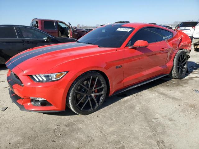 1FA6P8CF8F5412673 - 2015 FORD MUSTANG GT RED photo 1