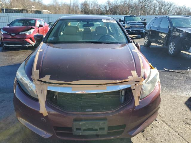 1HGCP2F48BA135336 - 2011 HONDA ACCORD LXP MAROON photo 5