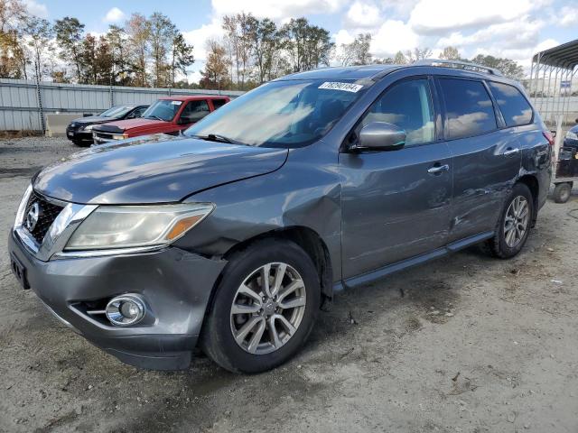 5N1AR2MM1FC708151 - 2015 NISSAN PATHFINDER S GRAY photo 1