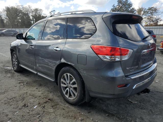5N1AR2MM1FC708151 - 2015 NISSAN PATHFINDER S GRAY photo 2