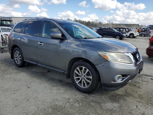 5N1AR2MM1FC708151 - 2015 NISSAN PATHFINDER S GRAY photo 4