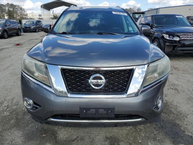 5N1AR2MM1FC708151 - 2015 NISSAN PATHFINDER S GRAY photo 5