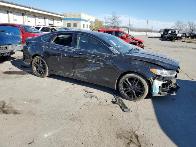 3FA6P0K94DR132126 - 2013 FORD FUSION TITANIUM BLACK photo 4