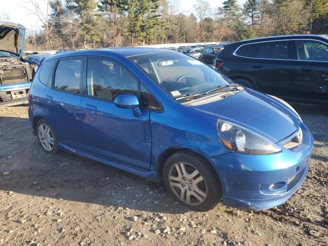 JHMGD38617S050951 - 2007 HONDA FIT S ლურჯი ფოტო 4
