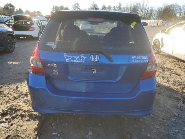 JHMGD38617S050951 - 2007 HONDA FIT S ლურჯი ფოტო 6