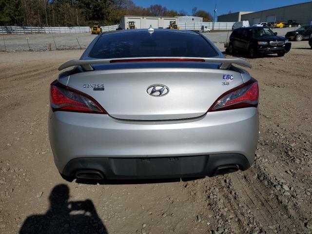 KMHHU6KJ6DU098865 - 2013 HYUNDAI GENESIS CO 3.8L SILVER photo 6