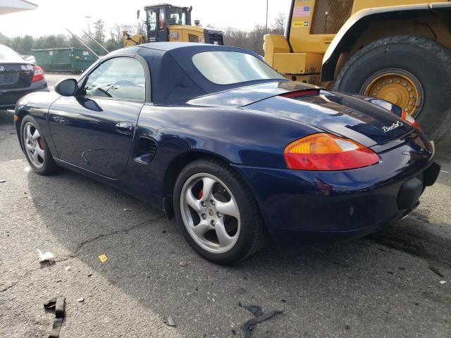 WP0CB29882U660553 - 2002 PORSCHE BOXSTER S BLUE photo 2