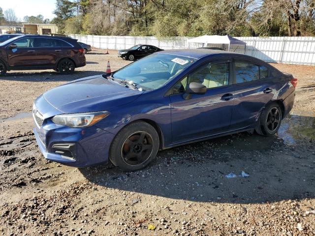 4S3GKAA64J3617323 - 2018 SUBARU IMPREZA BLUE photo 1