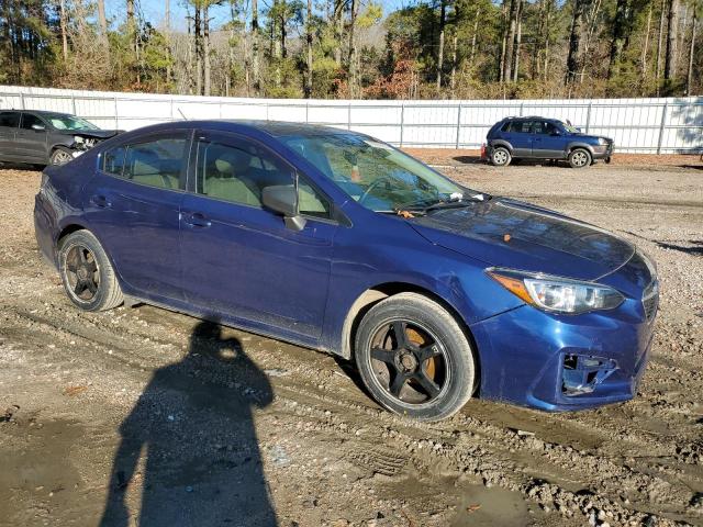 4S3GKAA64J3617323 - 2018 SUBARU IMPREZA BLUE photo 4