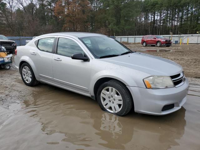 1C3CDZAB2CN253094 - 2012 DODGE AVENGER SE SILVER photo 4