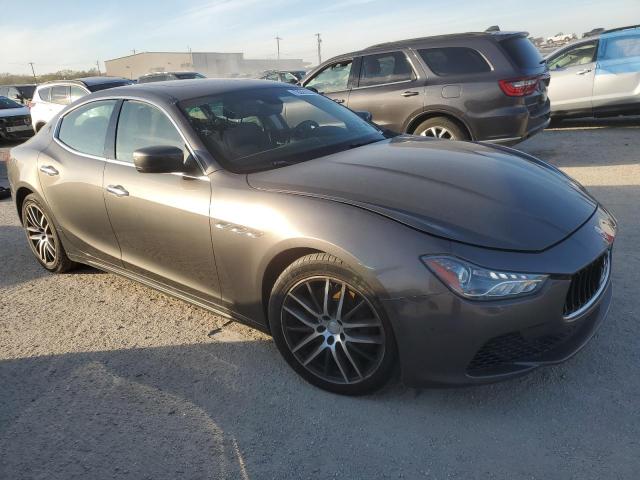 ZAM57XSA7F1159399 - 2015 MASERATI GHIBLI GRAY photo 4