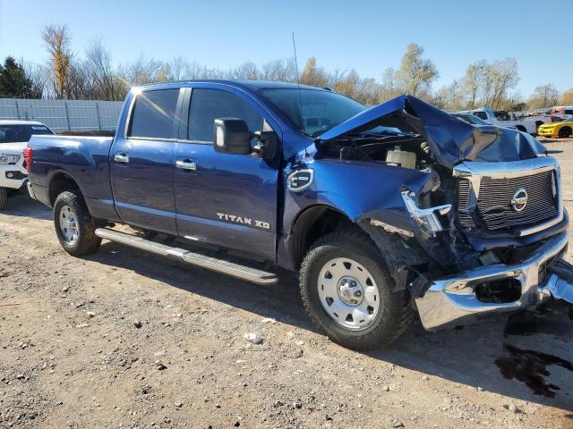 1N6BA1F39JN551588 - 2018 NISSAN TITAN XD S BLUE photo 4