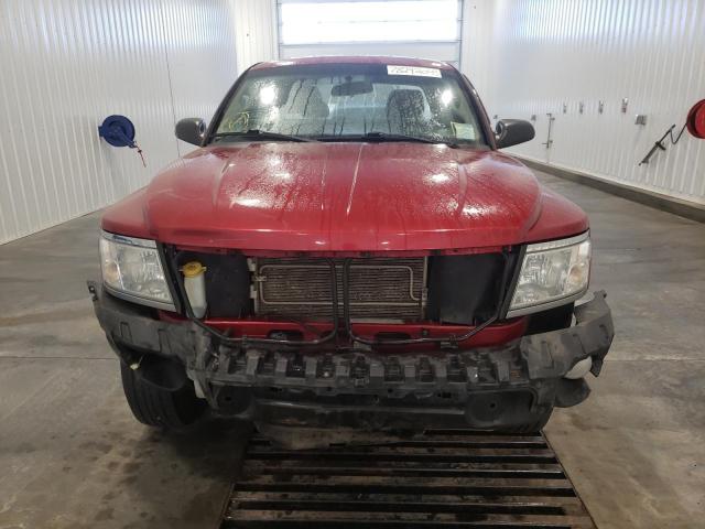 1D7CW3GP4AS110688 - 2010 DODGE DAKOTA SXT RED photo 5