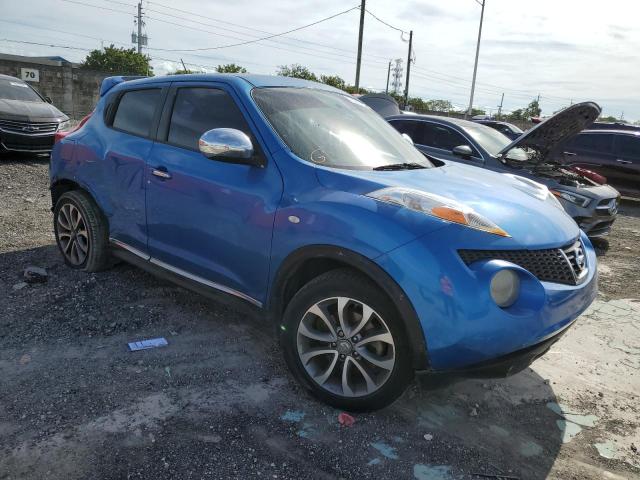 JN8AF5MV3BT019783 - 2011 NISSAN JUKE S BLUE photo 4