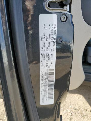 2C4RC1BG0CR350706 - 2012 CHRYSLER TOWN & COU TOURING GRAY photo 13