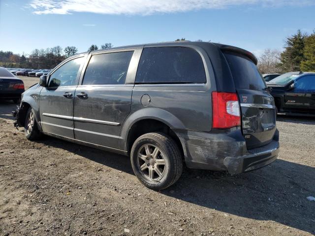 2C4RC1BG0CR350706 - 2012 CHRYSLER TOWN & COU TOURING GRAY photo 2