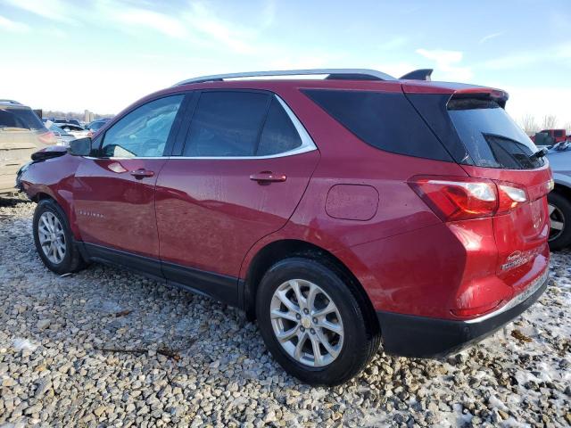 3GNAXKEV5KS617218 - 2019 CHEVROLET EQUINOX LT RED photo 2