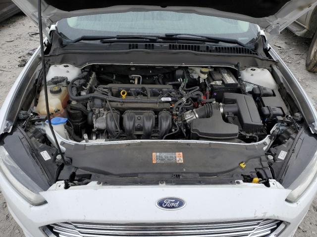 3FA6P0G75GR296402 - 2016 FORD FUSION S WHITE photo 11