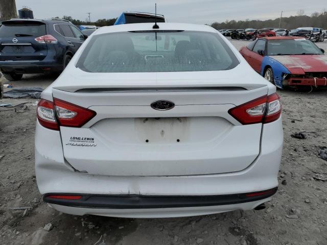 3FA6P0G75GR296402 - 2016 FORD FUSION S WHITE photo 6