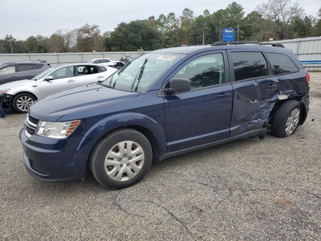 3C4PDCAB4JT519707 - 2018 DODGE JOURNEY SE BLUE photo 1