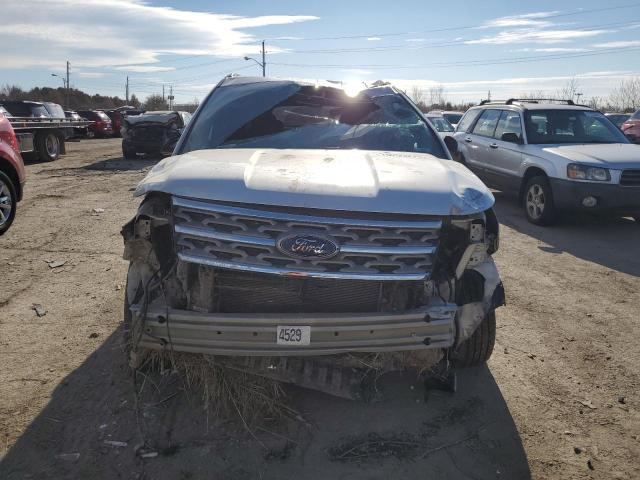 1FM5K8D82JGB41221 - 2018 FORD EXPLORER XLT SILVER photo 5