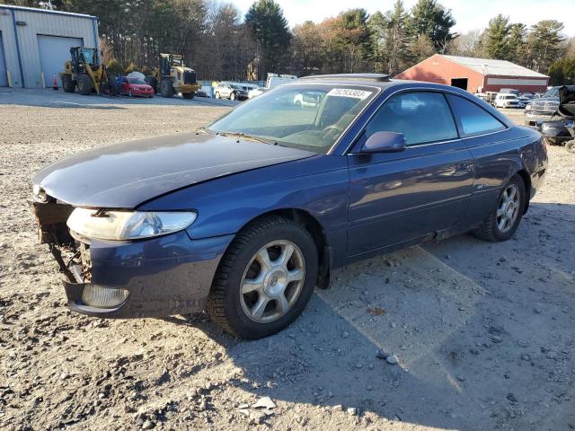 2T1CF22P6YC271664 - 2000 TOYOTA CAMRY SOLA SE BLUE photo 1