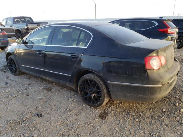 WVWEK73C78E067515 - 2008 VOLKSWAGEN PASSAT LUX BLACK photo 2