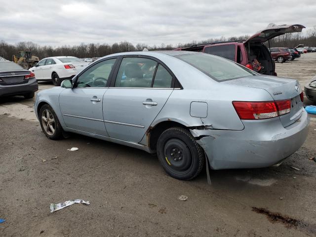 5NPEU46F37H209159 - 2007 HYUNDAI SONATA SE BLUE photo 2