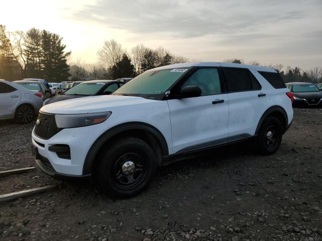 1FM5K8AB0LGA41816 - 2020 FORD EXPLORER POLICE INTERCEPTOR 白色 照片 1