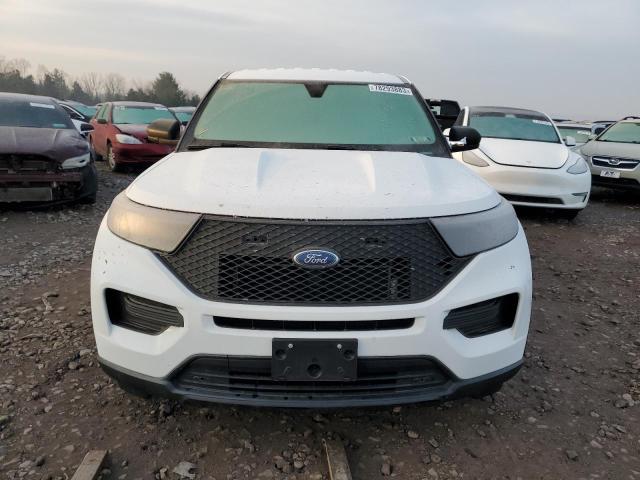 1FM5K8AB0LGA41816 - 2020 FORD EXPLORER POLICE INTERCEPTOR 白色 照片 5