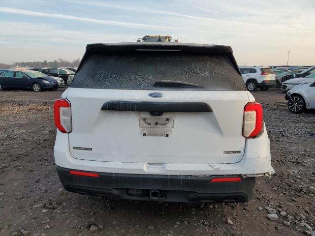 1FM5K8AB0LGA41816 - 2020 FORD EXPLORER POLICE INTERCEPTOR 白色 照片 6