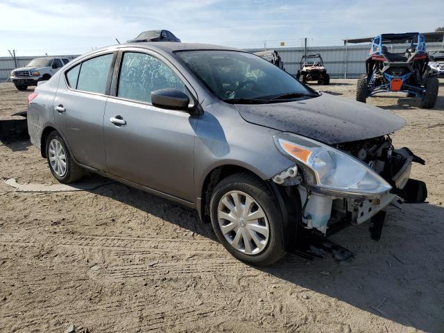 3N1CN7AP8HL905736 - 2017 NISSAN VERSA S GRAY photo 4