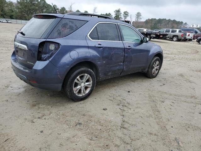 2GNALDEK7D6304881 - 2013 CHEVROLET EQUINOX LT BLUE photo 3