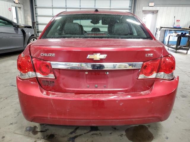 1G1PH5SC2C7177925 - 2012 CHEVROLET CRUZE LTZ RED photo 6