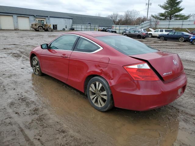 1HGCS1B33AA011205 - 2010 HONDA ACCORD LX RED photo 2