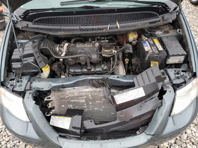 2C4GP54L05R566264 - 2005 CHRYSLER TOWN & COU TOURING BLUE photo 12