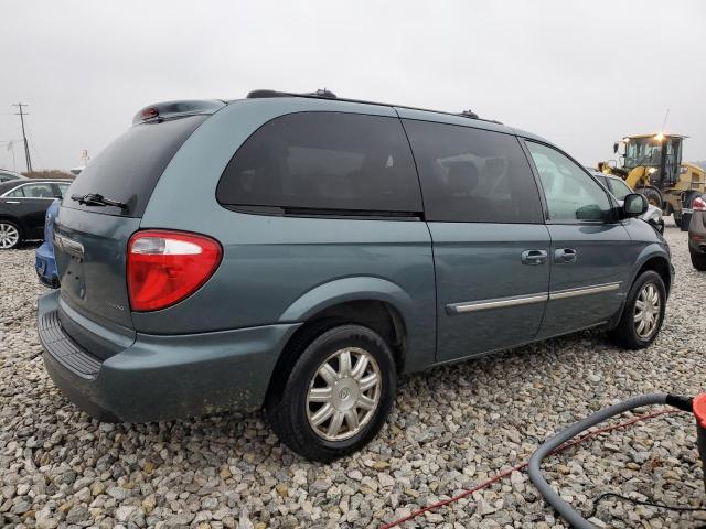 2C4GP54L05R566264 - 2005 CHRYSLER TOWN & COU TOURING BLUE photo 3